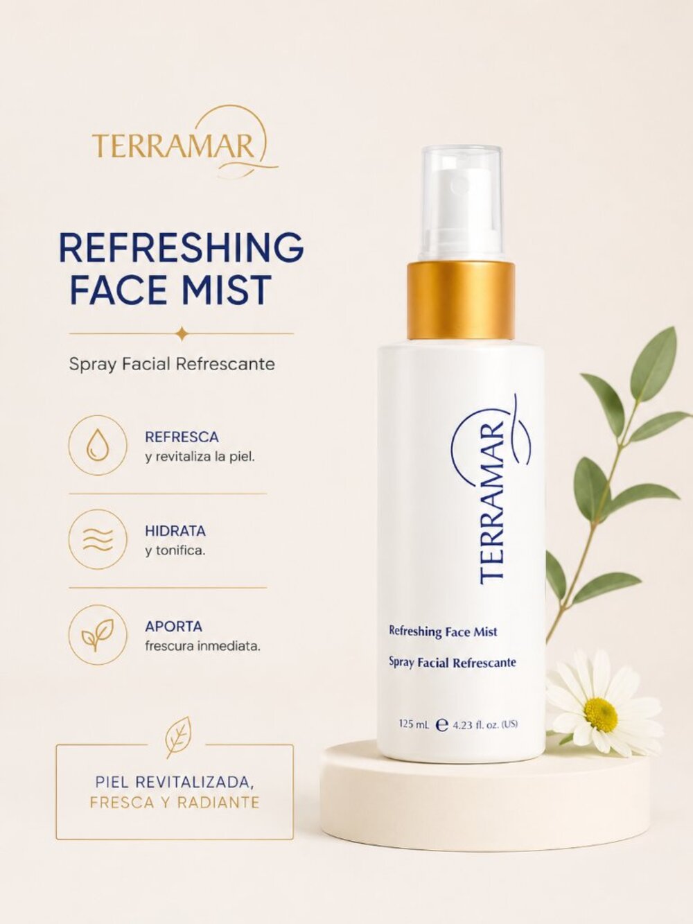 Spray Facial Refrescante/Refreshing Facial Mist